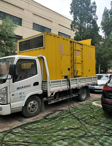 自流井发电车出租-柴油发电机组排烟系统设计要求及其考虑因素